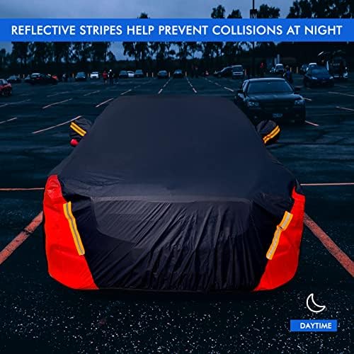 Car Cover Waterproof All Weather for Sedan (190-195 inch) - Image 5