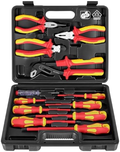BILITOOLS 1000V Insulated Electrician Tools Set, Insulated Screwdrivers Set by BILITOOLS