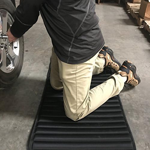 Traxion 1-500 VersaMat Roll-Up High Density Foam Utility Mat, Black - Image 4
