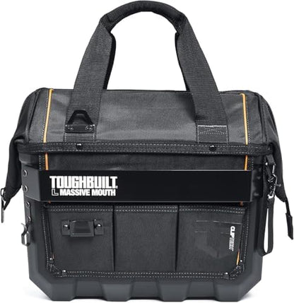 ToughBuilt ClipTech - 16" Massive Mouth Tool Bag, HardBody, TBL-CT-62-16A - Image 3