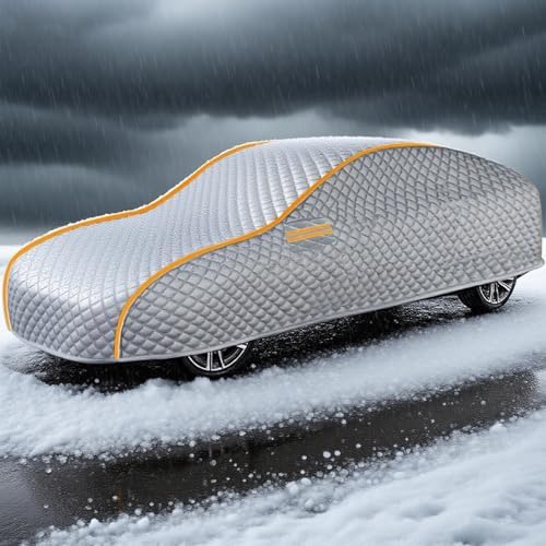 Full Car Covers for Renault Austral,Thickened Hail-Proof Waterproof Sun-Proof and dustproof Cover Suitable for All Seasons by LQHZWYC