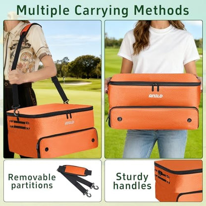 ANILD Golf Trunk Organizer, 2 Layer Golf Storage Case - Image 5