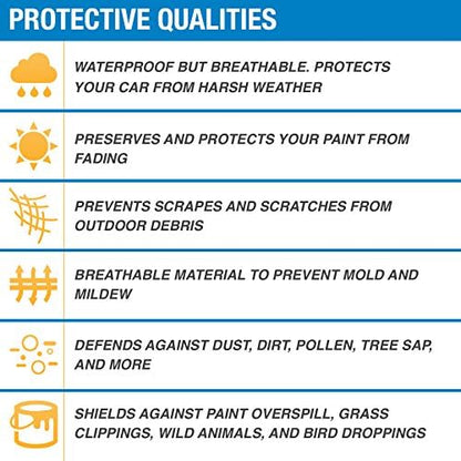 Empire Covers Titan 5-Layer Series Truck Cover Universal Fit for Trucks 249 in. L x 70 in. W x 60 in. H, Gray - Image 3