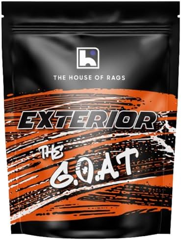 THOR GOAT 1800 Drying Towel (Orange) – Premium Korean Microfiber Car Drying Towel – Ultra Plush Twist Loop Design – Super Absorbent, Lint-Free, 28x28, 1800 GSM – Professional Auto Detailing Towel - Image 2