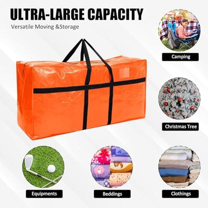Windyun 4 Pack 98 Gallon Extra Large Moving Bags XXL Heavy Duty Storage Bag - Image 6