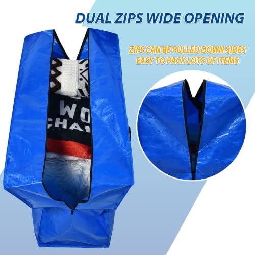 Extra Large Storage Bags, 155 Gallon XXL Jumbo Large Moving Bags Heavy Duty - Image 3