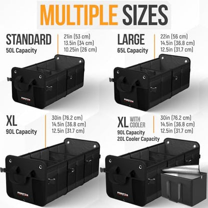 FORTEM Trunk Organizer - Collapsible Car Organizer & Storage Bag for SUVs - Image 4