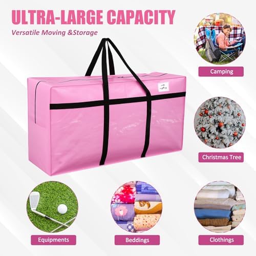 Windyun 4 Pack 98 Gallon Extra Large Moving Bags XXL Heavy Duty Storage Bag - Image 5