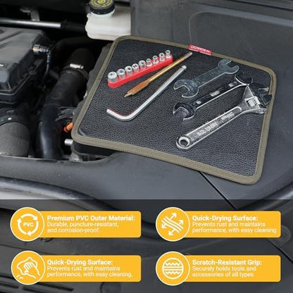 5-Pack Magnetic Tool Mat for Mechanics, Flexible Screw Holder - Image 7