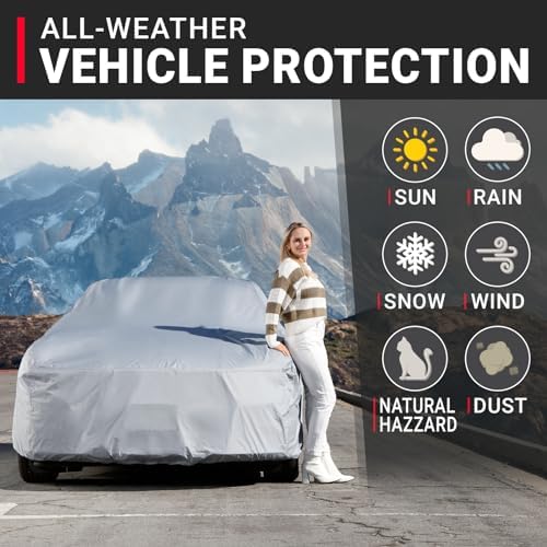 iCarCover Car Cover Waterproof All Weather for 1962-81 MG MGB Roadster, GT - Image 2