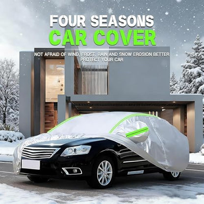 Waterproof Car Cover for Ineos Grenadier Station Wagon 2022-2026, Outdoor Full Car Covers with Door Zipper, Large Auto Cover Sun Snow Rain UV Heat Dust Resistant - Image 7