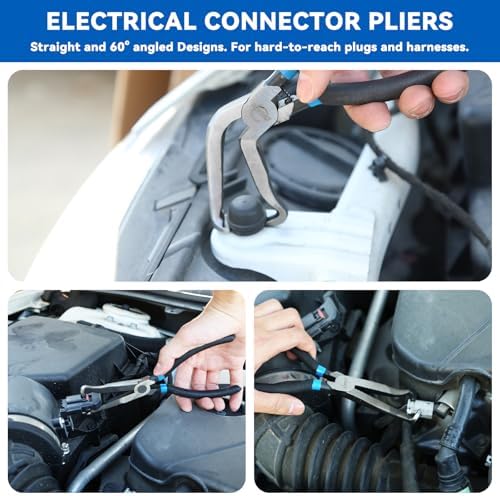 DISEN Automotive Electrical Disconnect Pliers Set 13PCS - Image 2