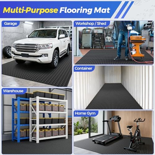 8x21 FT Garage Floor Mat, 2.8mm Thickened Garage Flooring - Image 6