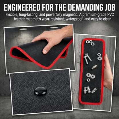 3 Pack Foldable Magnetic Tool Mat Tray Set - Image 6