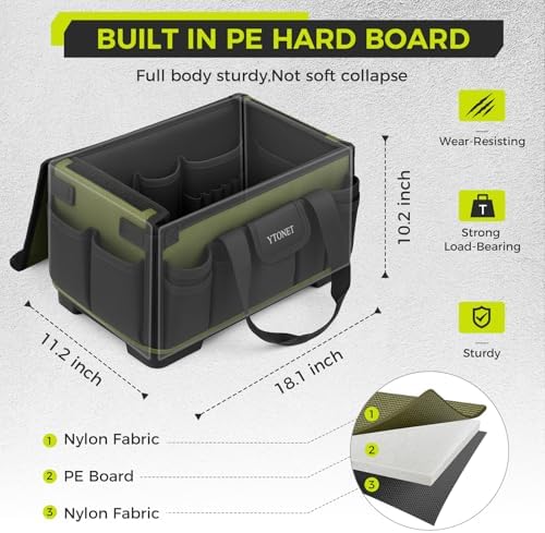 Heavy Duty Tool Bag 18-Inch, Tool Bags for men Toolbox Organizer Tote Gifts - Image 4