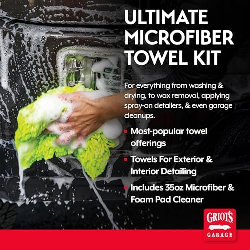 Griot's Garage 11338 Ultimate Microfiber Towel Kit for Car Detailing - Image 2