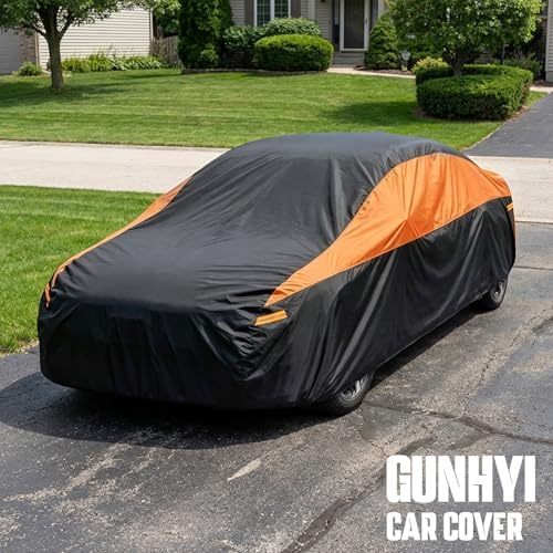 GUNHYI Waterproof Lightweight Sedan Full Car Cover Custom Fit Falcon - Image 6