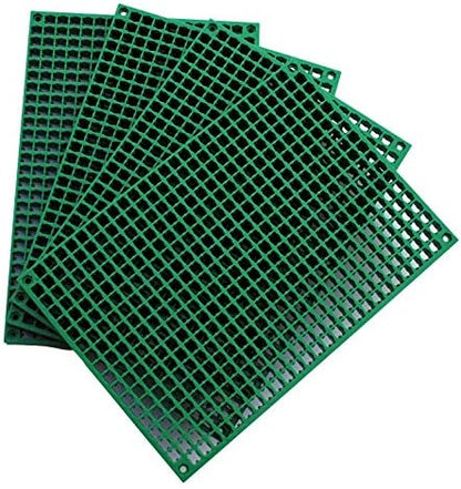 Organizer Genie - Four Green Pegboard Set to organize your Sockets, Wrenches, Pliers, Screwdrivers, Bits and All Other Tools by AscendTools