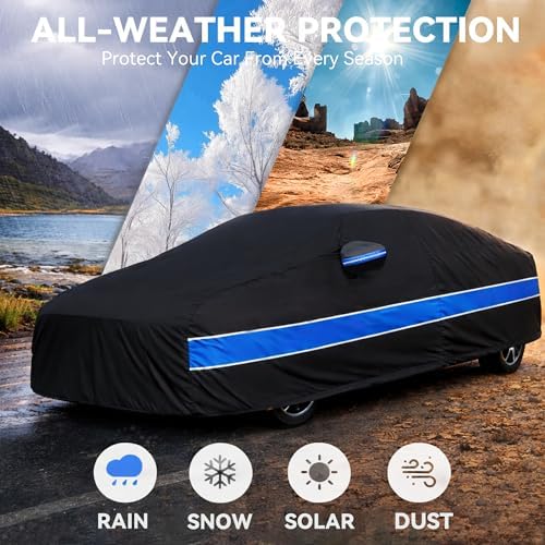 Car Cover Custom Fit Miata MX-5,10-Layer Car Cover Waterproof All Weather - Image 3