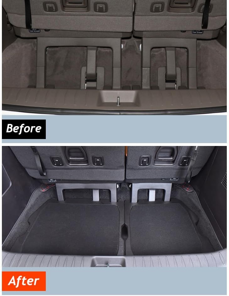 Kia Carnival Trunk Organizer Storage Box, Insert Cargo Bins for 2021-2026 Carnival, Rear Hatch Container with Lid Tray - Image 3