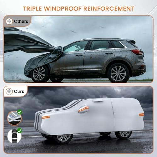 10 Layers Waterproof SUV Car Cover Custom for Crosstrek/XV 2013-2026 - Image 6