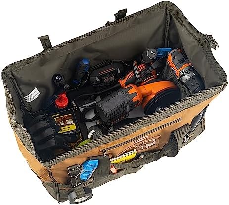 Bucket Boss Gatemouth 20 Tool Bag in Brown, 60020, 32 liters - Image 4