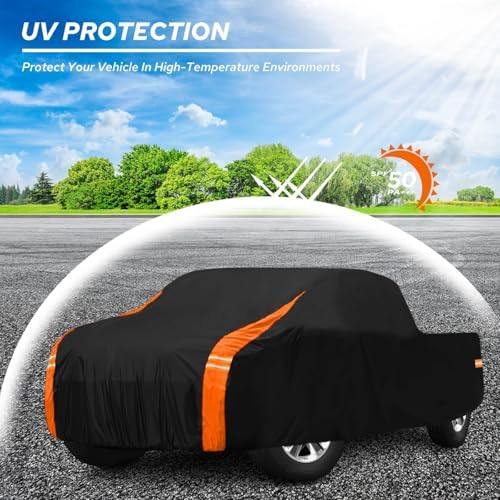 10-Layer Truck Cover Fit for Pickup Up to 210" L, Size M (See Size Chart) - Image 7