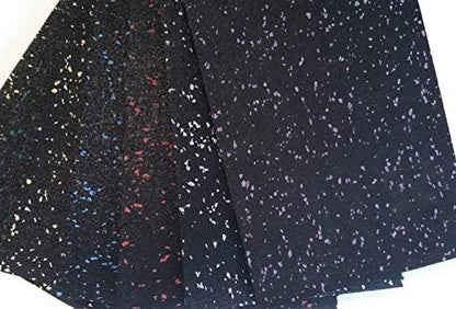 American Floor Mats 1/4in (7mm) Thick 10% Red 4' x 30' Heavy Duty Rubber Rolls, Protective Exercise Mats, Home Gym Rubber Flooring - Image 5