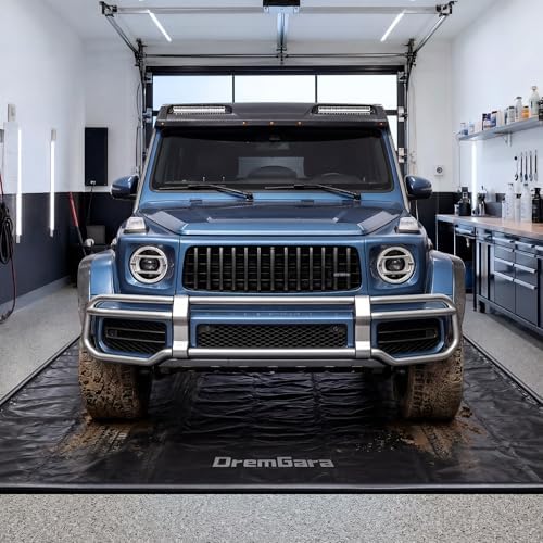 7'9" x 18' Garage Floor Mat, 610GSM PVC Containment Mat for Cars by Unknown