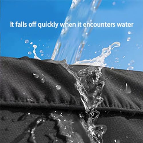 Waterproof Heavy Duty Truck Cover Custom Full Exterior Covers with Sunshade, Cotton Liner, Breathable Ventilation Mesh and Zipper, Fit (Truck XL-Length 240 to 254 inch) - Image 3