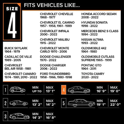 Budge Indoor Stretch Car Cover, Premium Protection, Fits Cars up to 228" - Image 6
