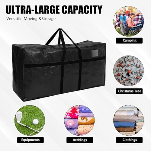 Windyun 6 Pack 69 Gallon Extra Large Moving Bags XXL Heavy Duty Storage Bag - Image 6