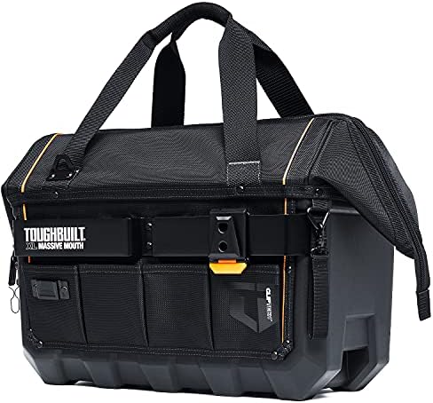 ToughBuilt ClipTech - 20" Massive Mouth Tool Tote, HardBody, TBL-CT-62-20 by ToughBuilt