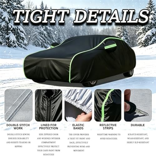 Waterproof Car Cover for Dacia Duster2010-2017 - Image 4