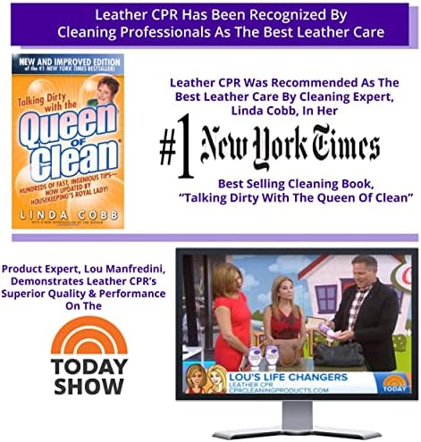 Leather CPR Microfiber Applicator Sponge & 2 16in Towels - Image 5