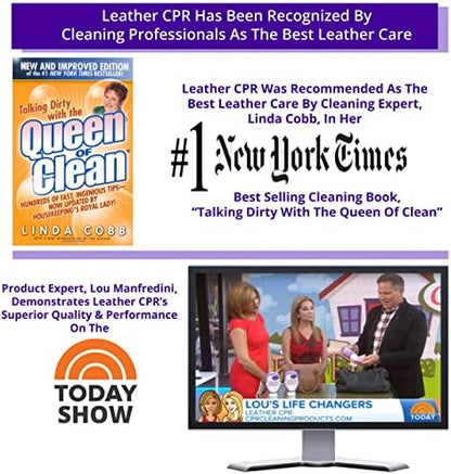 Leather CPR Microfiber Applicator Sponge & 2 16in Towels - Image 5