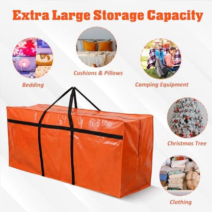 Windyun 4 Pcs 177 Gallon Extra Large Moving Bags XXL Heavy Duty Storage Bag - Image 4