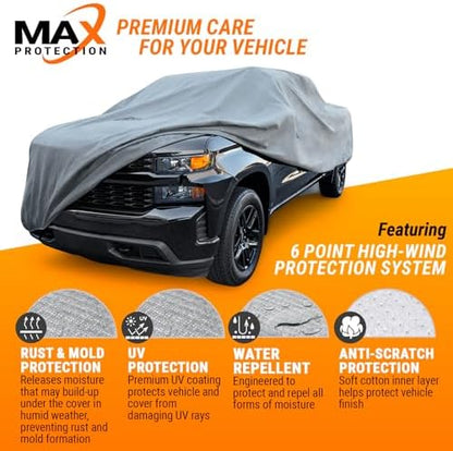 Armor All Car Cover Waterproof All Weather Heavy Duty Trucks from 205"-232" - Image 2