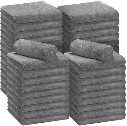 Shimeyao 30 Pcs 16 x 16 Inch Microfiber Car Towels, 500 GSM Edgeless Plush by Shimeyao