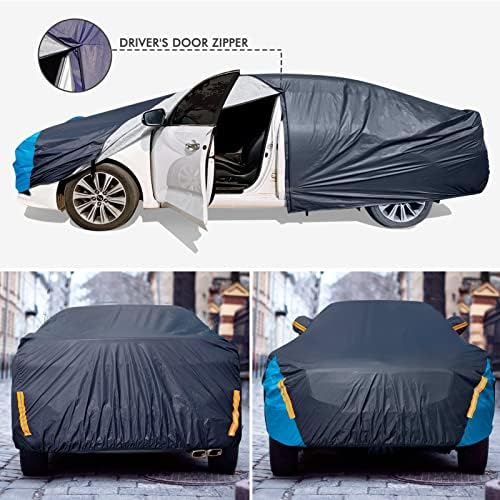 Car Cover Waterproof All Weather for Sedan (190-195 inch) - Image 6