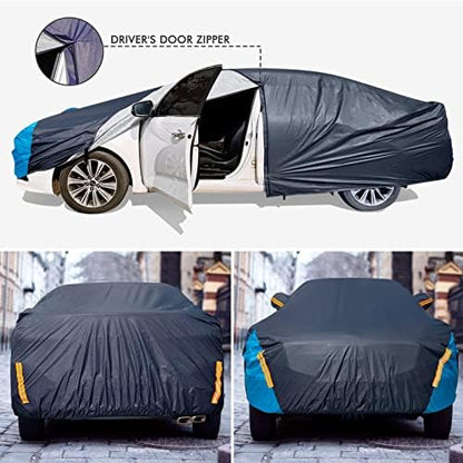 Car Cover Waterproof All Weather for Sedan (190-195 inch) - Image 6