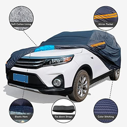 Car Cover Waterproof All Weather for SUV (185-190 inch) - Image 3