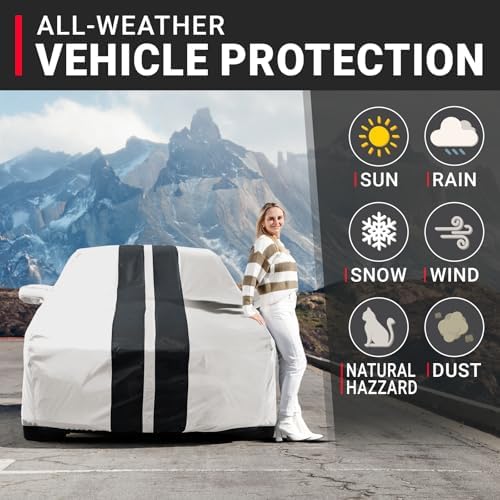 iCarCover Premium All Weather Waterproof Automobile Car Cover Protection - Image 2