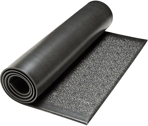 ⅜” Thick Anti Fatigue Mats for Workshop w/ Beveled Anti-Trip Edges - Soft Vinyl Foam Mat for Workbench & Stationary Tools - Roll Out Mat w/ Pebble Grain Surface Finish - Unique Work Area Floor Mats by RocklerWoodworkingandHardware