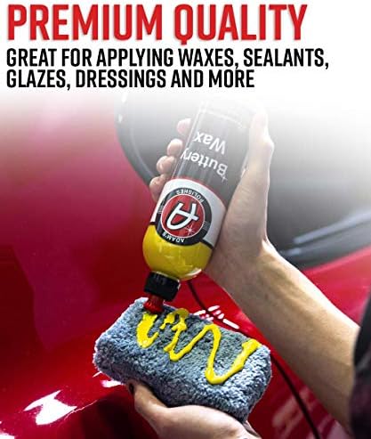 Adam's Polishes Plush Microfiber Applicator Pad (2 Pack) – Microfiber Sponge Car Detailing Applicators | Use with Ceramic Coating for Cars, Car Wax, Paint Sealants, Compound, Polish, Glazes & More - Image 2