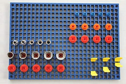 Organizer Genie - Four Green Pegboard Set to organize your Sockets, Wrenches, Pliers, Screwdrivers, Bits and All Other Tools - Image 2