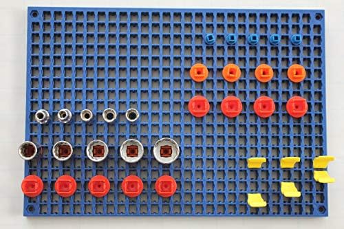 Organizer Genie - Four Yellow Pegboard Set to organize your Sockets, Wrenches, Pliers, Screwdrivers, Bits and All Other Tools - Image 2
