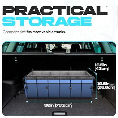 FORTEM Trunk Organizer - Foldable Car Organizer & Storage for SUVs & Trucks - Image 4