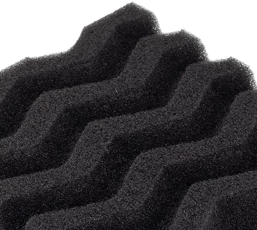 Maxshine Hydro-Tech Tire Foam Applicator Pad Waxing Sponge for Car Detailing, Black & Red (12 Pack) - Image 3