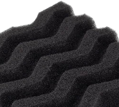 Maxshine Hydro-Tech Tire Foam Applicator Pad Waxing Sponge for Car Detailing, Black & Red (12 Pack) - Image 3